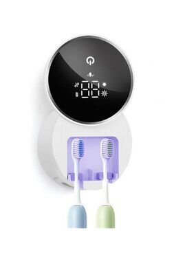 Automatic Toothbrush Sanitizer UV Cleaner Holder Wall Mount Dryer Case